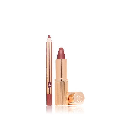 CharlotteTilbury Mini Pillow Talk Lip Kit Pillow Talk Medium