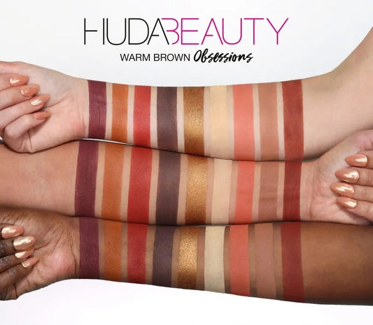 Huda Beauty Warm Brown Obsessions Eye Shadow Palette