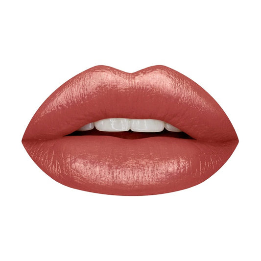 Huda Beauty Demi Matte Cream Liquid Lipstick Color SheEO - A Commanding Brown Nude
