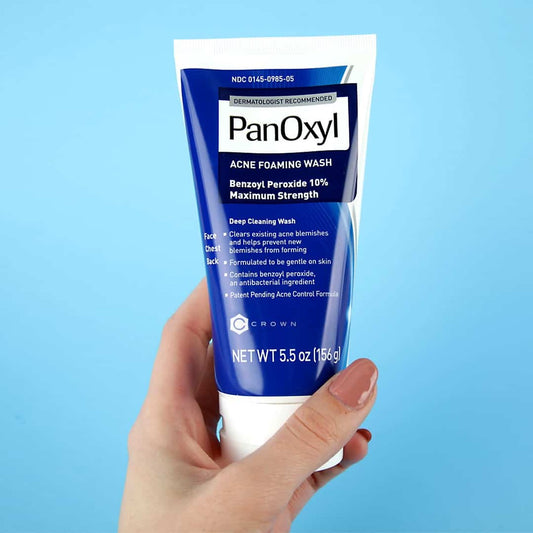PanOxyl Acne Foaming Wash 10% Benzoyl Peroxide Maximum Strength 156gm
