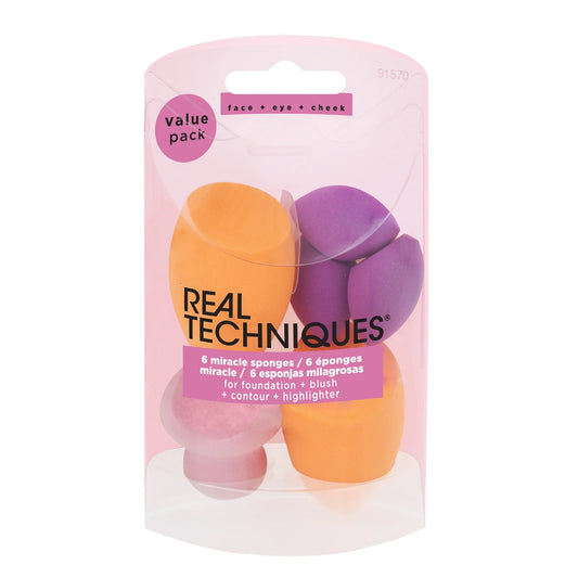 Real Techniques Miracles Sponge 6 Pack