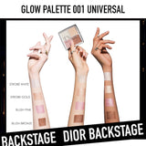 DIOR BACKSTAGE GLOW FACE PALETTE 001 UNIVERSAL (Multi-use illuminating makeup palette - highlight and blush)