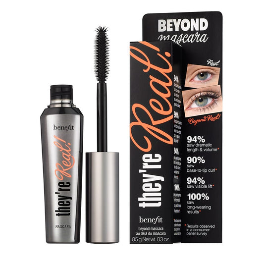 Benefit Cosmetics They're Real! Lengthening Mascara Beyond mascara Full Size Without Box