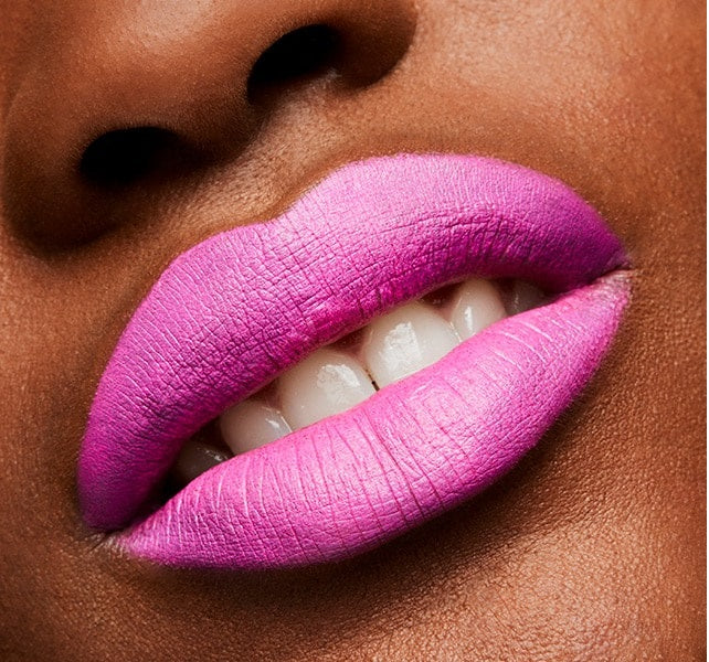 MAC Cosmetics MINI size  Matte Lipstick Candy Yum - Yum (Neon Pink)