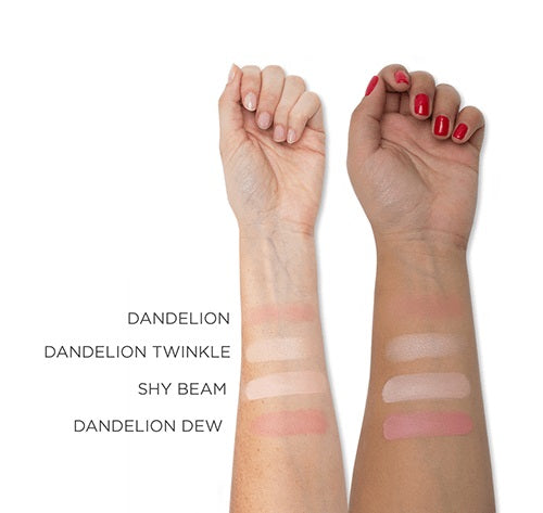Benefit Cosmetics Dandelion Shy Beam Nude Pink Matte Radiance Highlighter mini 4ml