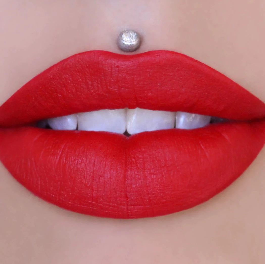 Jeffree Star Cosmetics Velour Liquid Lipstick Redrum (Bold Red) Mini