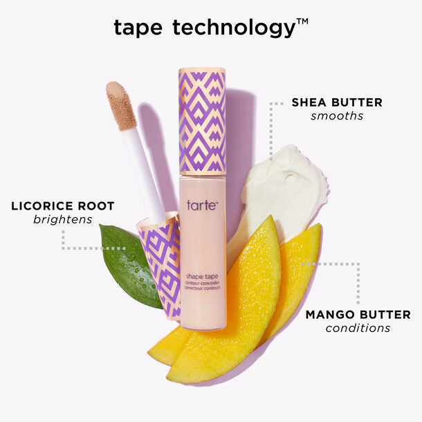 Tarte Shape Tape Contour Concealer  16N Fair-Light Neutal (Fair to Light skin with a Balance of Warm and  Cool undertones) Travelsize