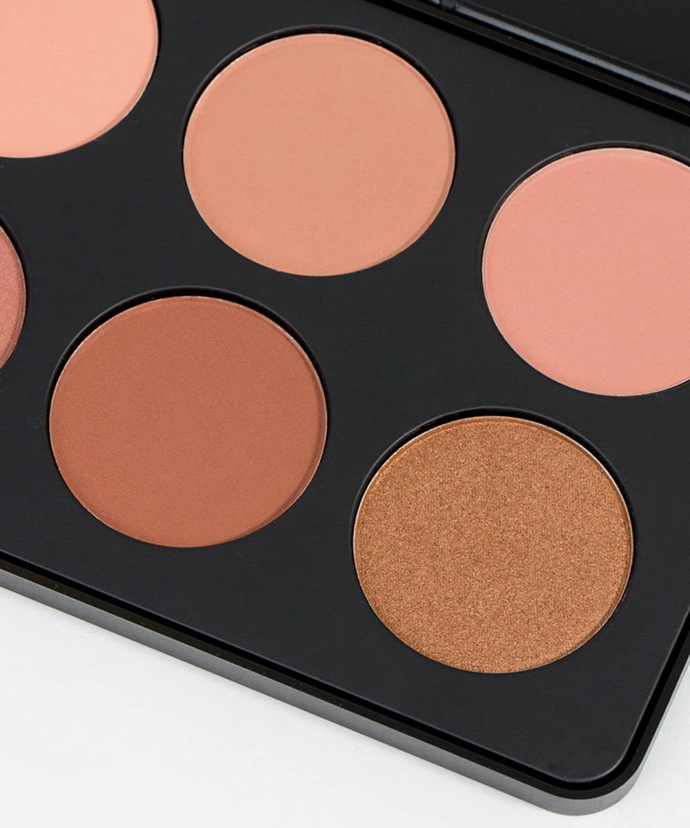 BH Cosmetics Nude Blush 10 Color Blush Palette