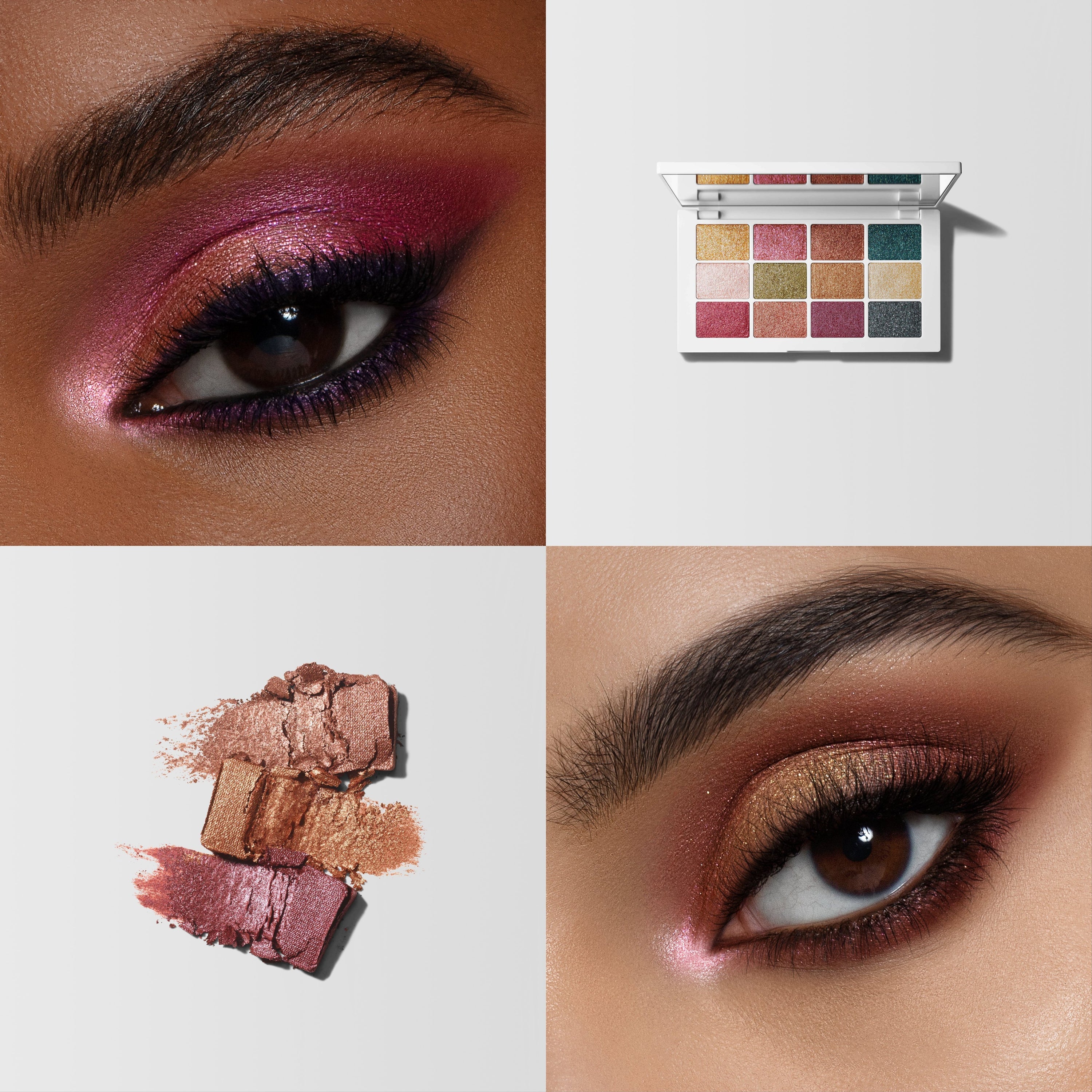 Makeup by MARIO MASTER METALLICS EYESHADOW PALETTE